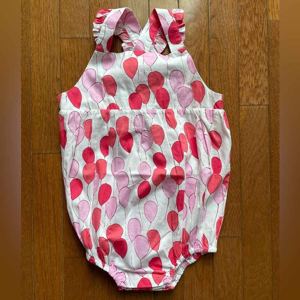 Petit Peony bubble romper